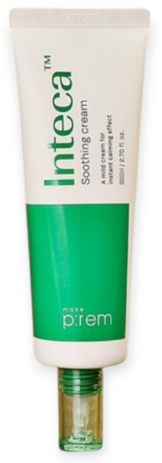 [수분100시간 꽉 잠금] 촉촉한 수분진정케어 메이크프렘 인테카 수딩 크림 (31ml 두개 추가증정)