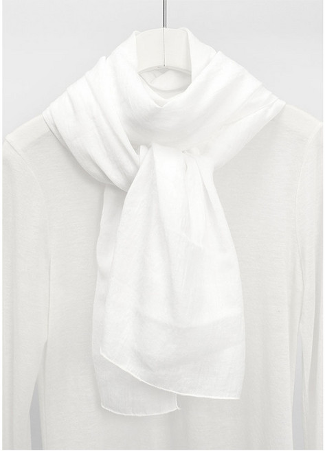 국산 피그먼트 면 무지 롱 스카프 단색 봄 가을 간절기 남자 여자