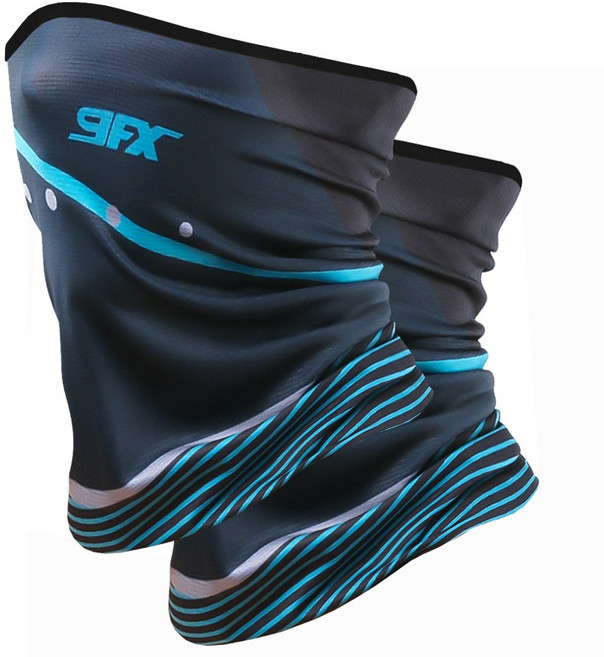 나인에프엑스 여름용 스포츠 자외선차단 마스크 2p, 러너스하이 블루, 2개