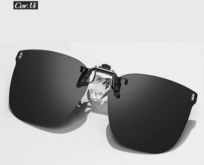 코르비 편광 클립 선글라스 안경위에쓰는 썬글라스