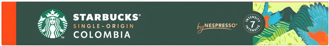 스타벅스 싱글 오리진 콜롬비아 by 네스프레소 캡슐커피, 5.7g, 10개입, 1개