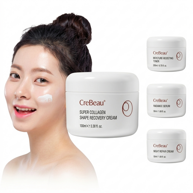 끄레뷰 슈퍼 콜라겐 쉐입 리커버리 크림, 1개, 100ml