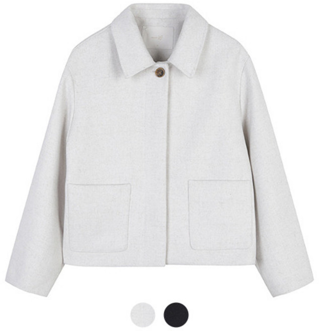 프로젝트엠 여성 울블렌드 숏 코트_EPD4CC2477 771168