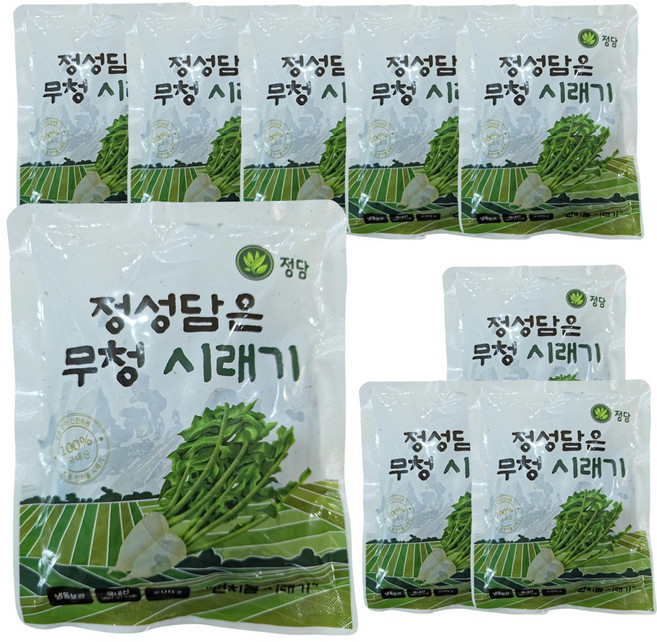 (26년 생산 햇시래기) 펀치볼 정성담은 양구 시래기 / 자연건조 후 삶은 강원도 시래기, 9개, 200g