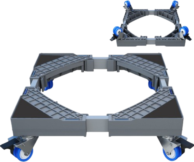 洗衣機底座, 1個, 四雙輪款
