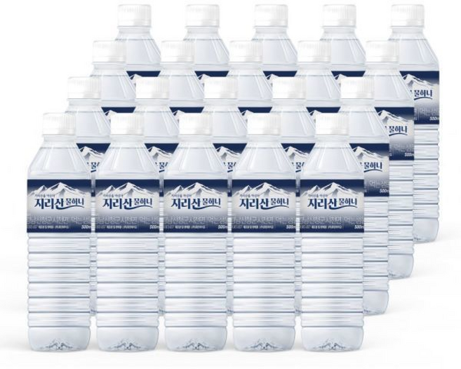 테온셀 지리산 물하나 500ml x 20개 유라밸 생수 미네랄워터 물 천연암반수 약알칼리수 먹는샘물, 1세트