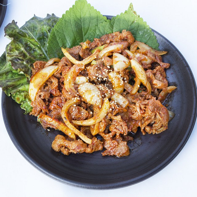 캠핑음식 대구 돼지 막창 400g 곱이꽉찬 부산물 구이 생 냉동 소막창 불막창 무뼈닭발 껍데기, 08 국내산 돼지고추장불고기 800g, 1개