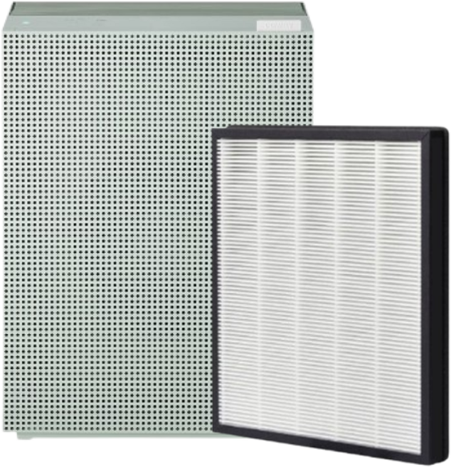 코웨이 에어 카트리지 공기청정기 AP-1821F 60㎡, 전용호환필터