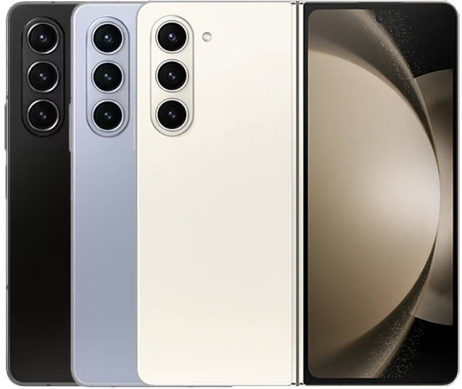 갤럭시Z폴드5 SM-F946 공기계 용량 가능 특S급 (전시몰), 아이스블루, 256GB