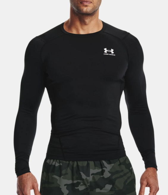 언더아머 본사 남성 HeatGear 아머 긴팔 1361524-001