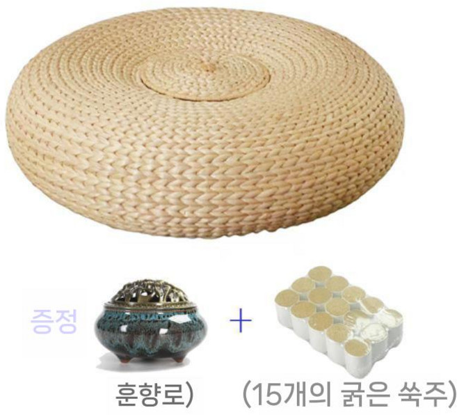 원적외선 라탄 쑥 가정용 쑥뜸기 좌훈기 온열 찜질 방석 좌욕기 쑥좌훈기 온열방석, B.쑥15개+매트+훈제