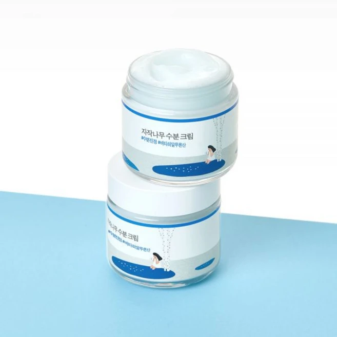 라운드랩 2개세트 자작나무 수분 크림 80ml, 자작나무 수분 크림 80ml 2개 - 쿠팡