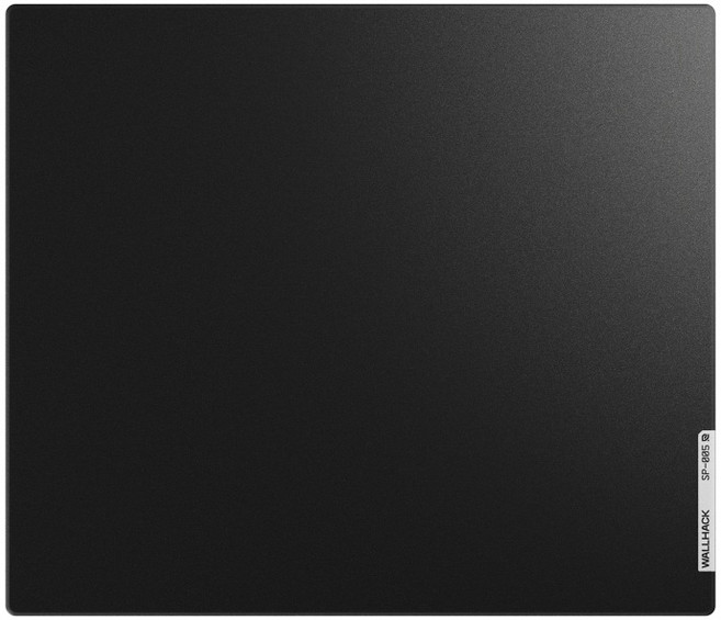 월핵 SP005 강화유리 마우스패드 초대형 FPS 게이밍 데스크매트, 510x440mm, 510x440mm, 블랙 2.0 스탠다드