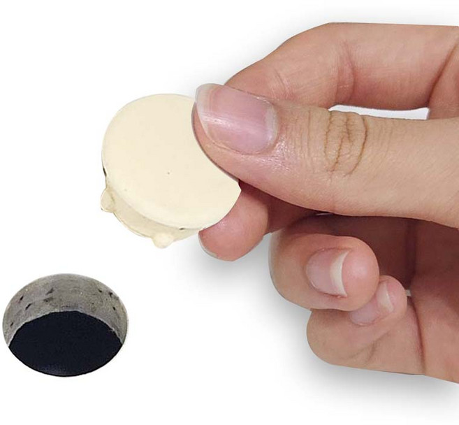 바스원 가스 구멍 마개 배관 인덕션 1개, 아이보리