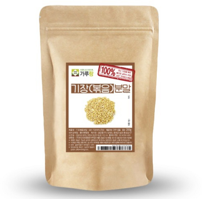 가루랑v 100% 국산 기장분말(볶음)200g, 1개, 본상품선택, 200g