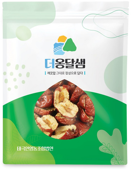 더옹달샘 씨없는 2절 건대추 500g 신장대추 반절대추 고명, 1개