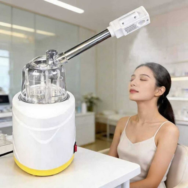 페이스 스티머 얼굴스팀기 피부 미스트기 안면 보습, 상세페이지 참고, 탁상형