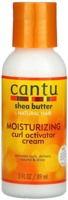 Cantu Shea Butter for Natural Hair Moisturizing Curl Activator Cream 3 fl oz (89 ml), 89ml, 1개 - 쿠팡