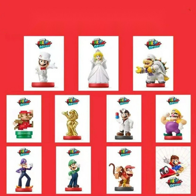 최신 파이어 엠블럼 아미보 카드 태그 NFC NS 스위치, 게임, 슈퍼 마리오 오디세이 10개