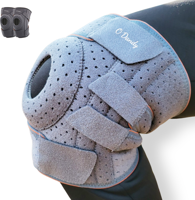 오단디 등산용 무릎보호대 남성 여성 헬스 러닝 보호대, 2개