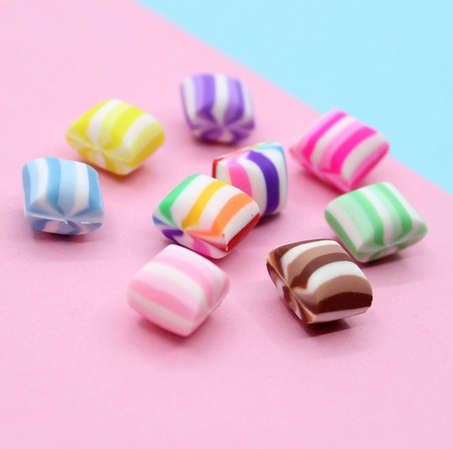 (5pcs)눈깔 사탕 파츠 데코덴 재료, 5개입, [PL80-2]초코, 1개