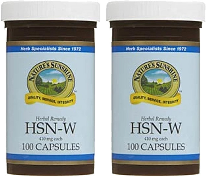 네이쳐선샤인 (Nature's Sunshine) 네이쳐 선샤인 HSN-W 100 캡슐 X 2개, 200캡슐, 1세트, 100정