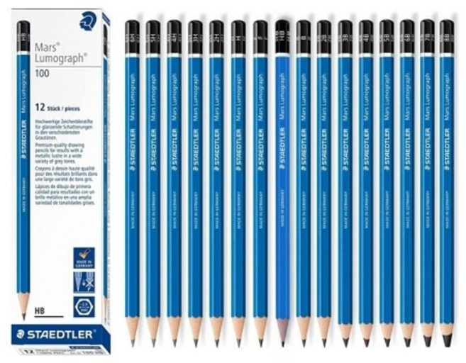 스테들러 마스 루모그라프 제도연필 100-HB 1개01a4+8Vfb