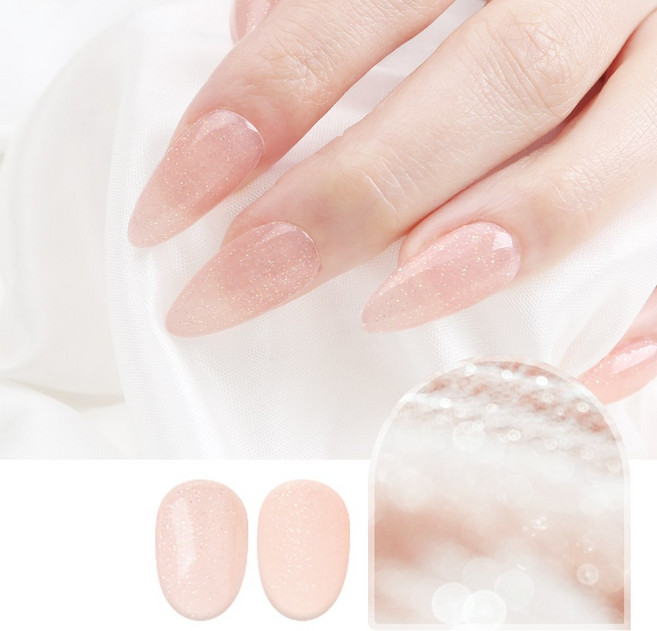 [지오네일재료] 젤로젤로 글로우듀 시럽글리터젤 6종, 1개, 10g, JJ-59 누디글로우