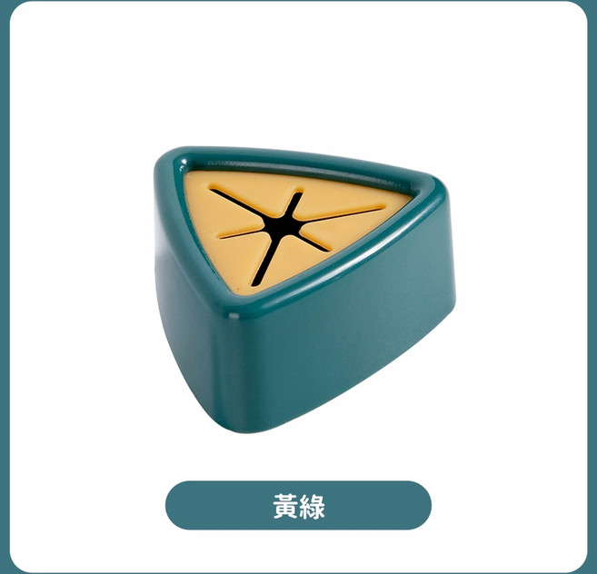 毛巾布收納塞 免鑽孔 毛巾塞 毛巾架 抹布夾 掛勾 黏貼式, 黃綠, 1個