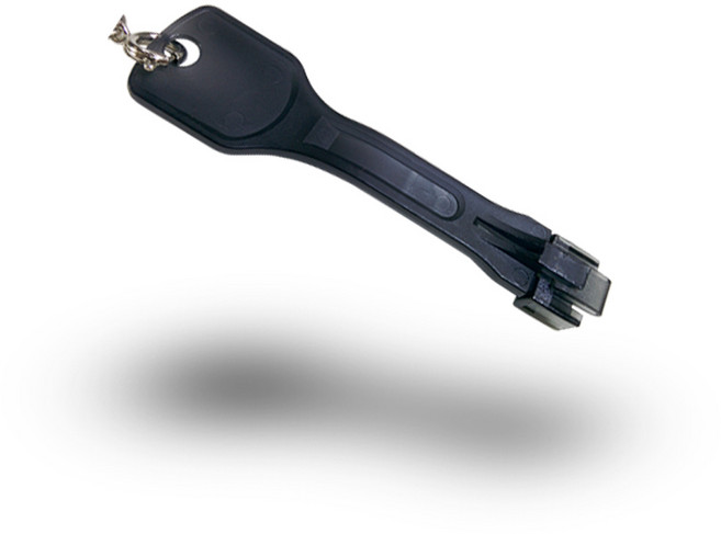 랜스타 랜포트 락키 LS-LAN1021-KEY-BK, 블랙, 1개