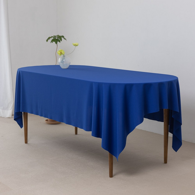 구김없는 무지식탁보, 블루, 대(270*155), 1개