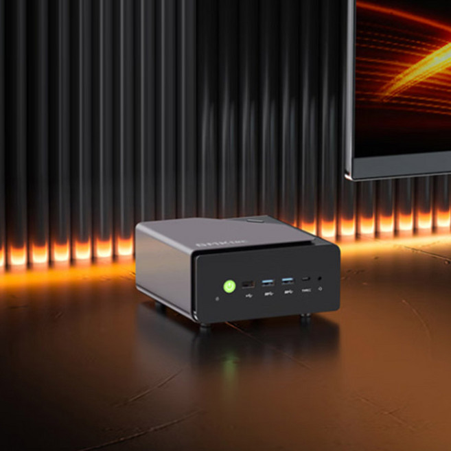 [MNC] GMK K12 고성능 미니PC AMD 라데온 R7 H255 OCulink지원 관부가세포함, 윈도우 11 프로, 0GB, 0GB, 그레이