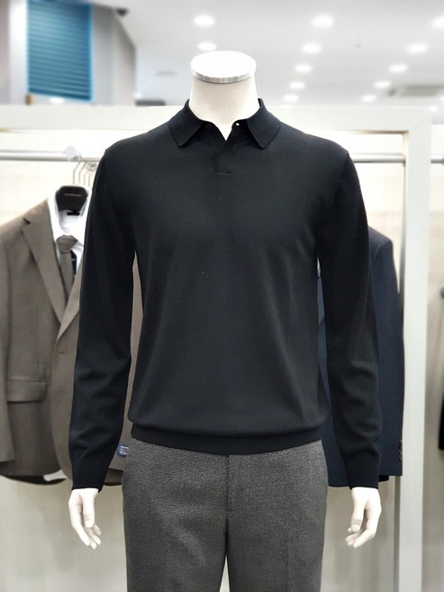 파렌하이트 울 100 슈퍼 스트레치 티에리 FJUCH8102 BK_DJ