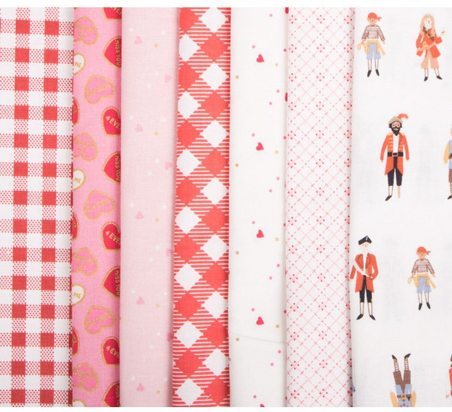 수입 원단패키지 7종, 1세트, 3822