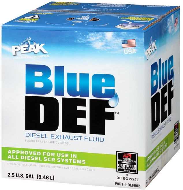 [즉시출고] 미국직배송 디젤 요소수 10리터 정품 (9.46L) Peak BlueDEF 카니발 스타렉스 화물차 쏘렌토 자동차, 1개