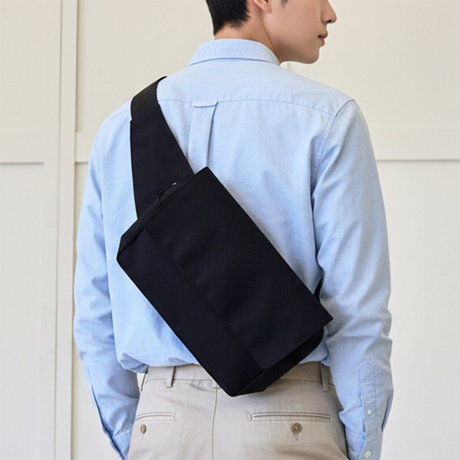 1221store 국산 남자 여성 데일리 메신저백 슬링백
