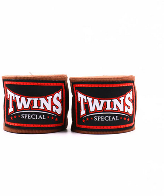 트윈스 CH5 복싱 핸드랩 4.5m / 권투 붕대 밴디지, 브라운, 1세트