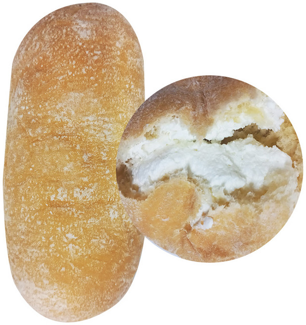 [도도나몰] 윤슬푸드 연유 크림빵, 28개, 100g