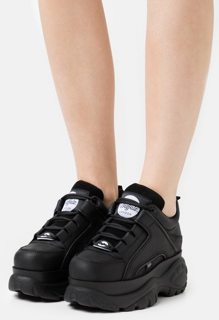 버팔로 운동화 블랙 여성 스니커즈