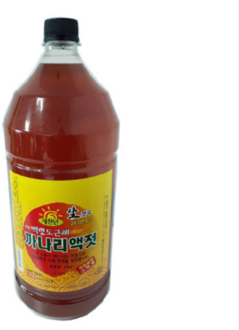 새천년 생젓국 까나리 2년자연숙성, 5kg, 1개