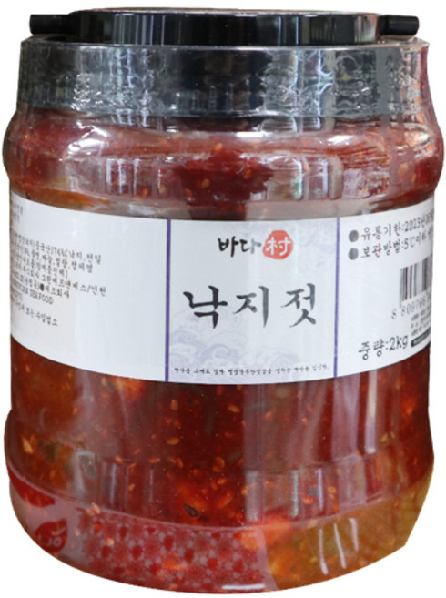 바다촌 낙지젓2kg 1개, 2kg