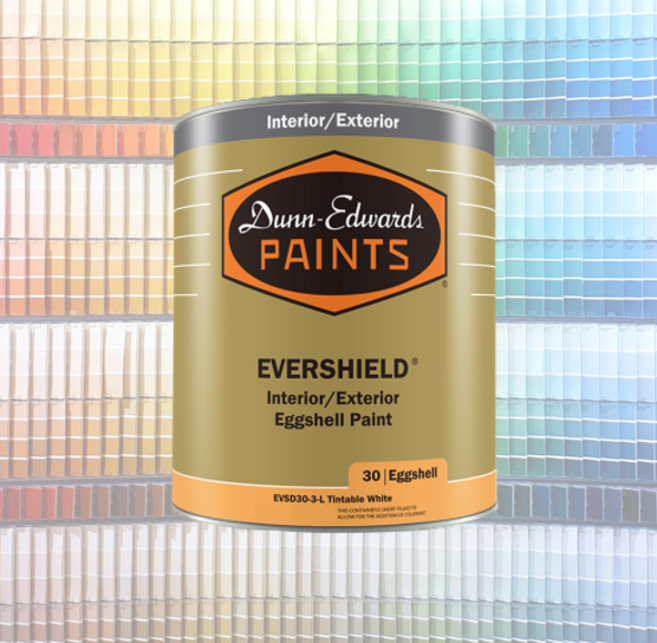 [던에드워드][친환경페인트] 에버쉴드 계란광 1L 4L 18L 냄새없는 실내외용 무독성페인트 베란다 가구 외벽 셀프페인트 배송메모 색상 입력(예시:DEW340), 배송메세지에 색상 입력, 계란광 4L, 6인치 벽면 도구세트, 1개