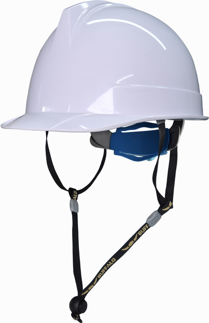 [티이디몰] 국산 버팔로 투구자동 안전모 편리한염주알타입, 1개, 백색