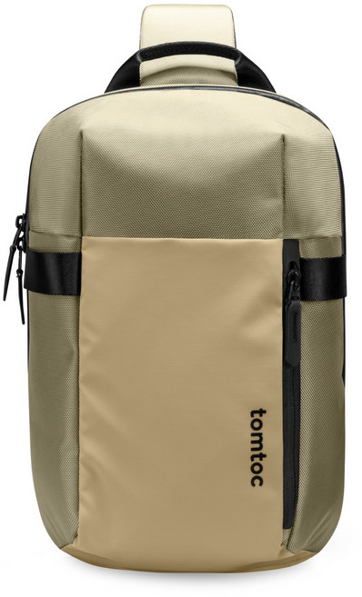 탐탁 T24 네비게이터 슬링백 14형 애플 맥북프로 그램 닌텐도스위치2 노트북 액세서리 가방 크로스백, Khaki, 1개