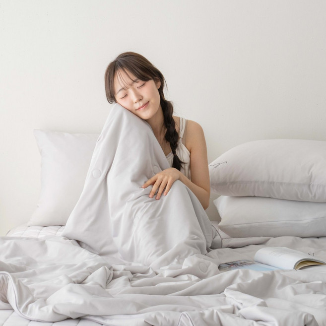 [포그니] 시원한 아이스셀 냉감이불 여름이불 피부에 닿는 쿨링감 통기성 좋은 이불