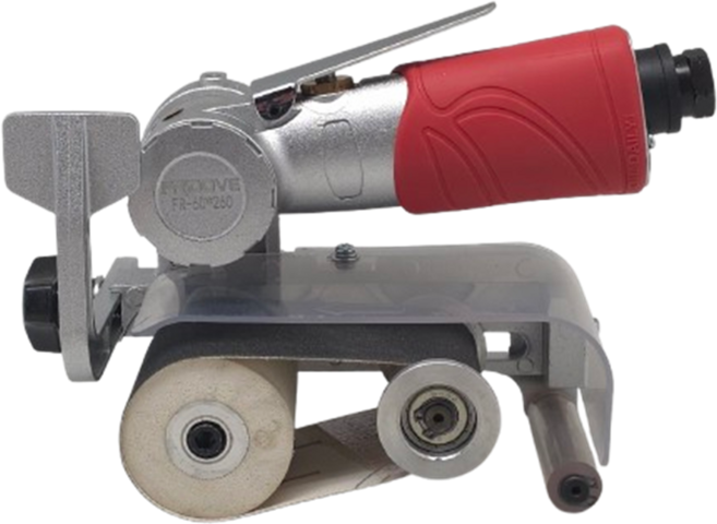 에어 벨트 샌더기 60x260 샌딩기 연마 페이퍼 사포 샌다기 RMB 롤러미니코, 1개