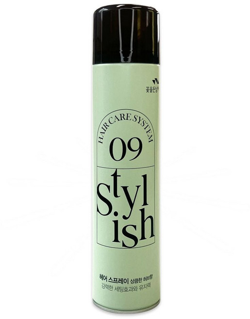(3 세트) 꽃남 스타일리쉬 09 헤어스프레이 허브향 300ml -O