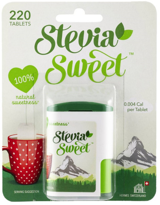 스테비아 스위트너 220정 Stevia Sweet Tablets, 13.2g, 1개