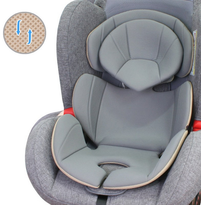 오토팬시 유모차 카시트 라이너 듀얼 이너시트 유아승용물 쿠션세트 신생아패드, 6.세트형 이너헤드 애쉬그레이, 1개