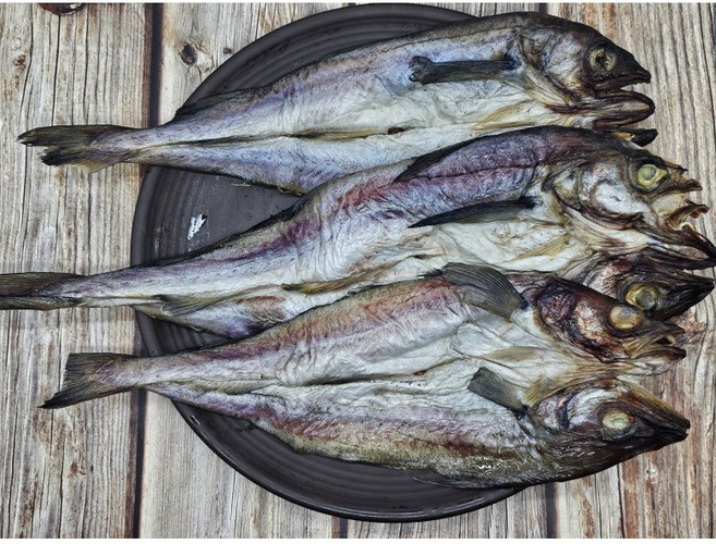 반건조 코다리 대 9마리 4kg내외 46cm급, 3개, 1.4kg